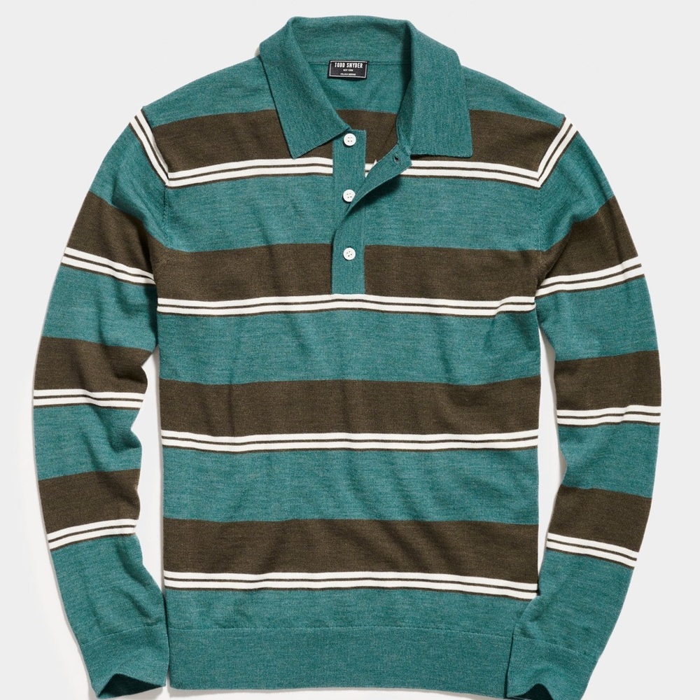 Todd Snyder Knitted Polo